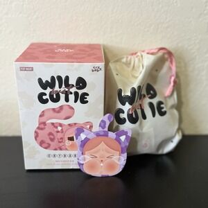 Pop Mart Cry Baby Wild But‎ Cutie Vinyl Plush - NEON CUTIE